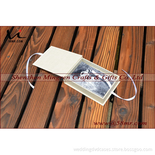 4x6 Wedding Linen Photo Gift Box